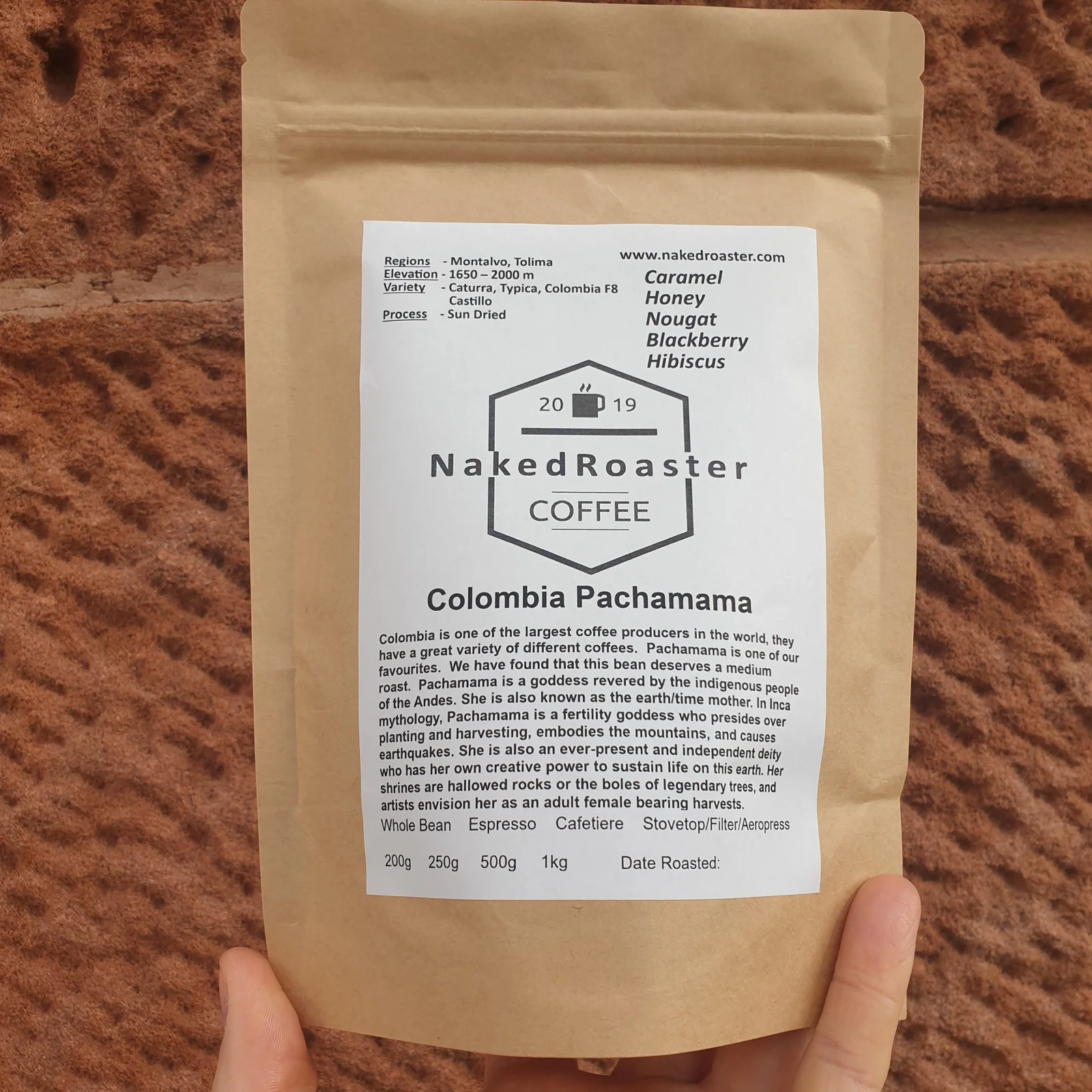 Naked Roaster Colombia Pachamama