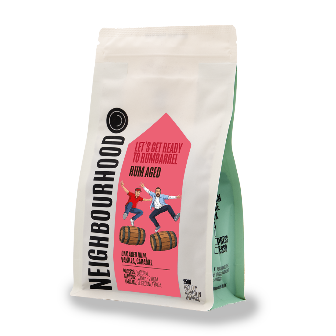 Neighbourhood Coffee Let's Get Ready To Rumbarrel