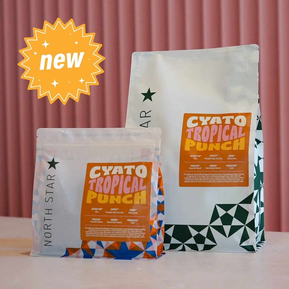 northstarroast Rwanda Cyato Tropical Punch