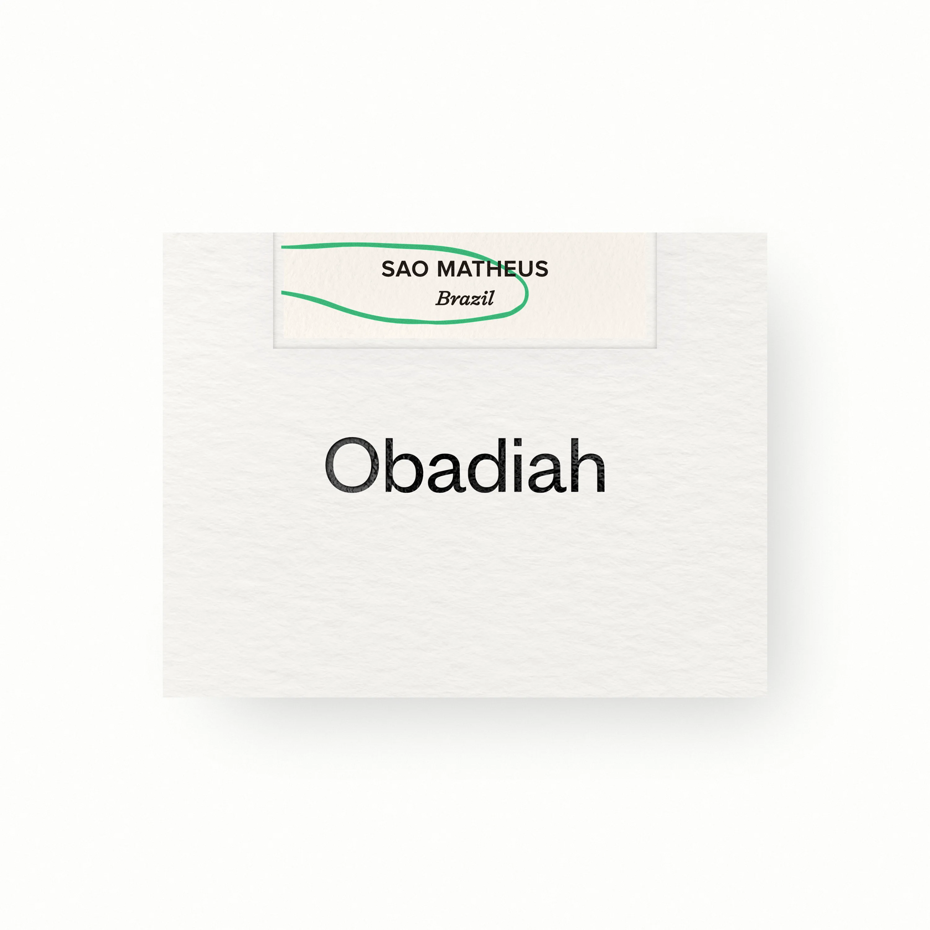 Obadiah Coffee Sao Matheus