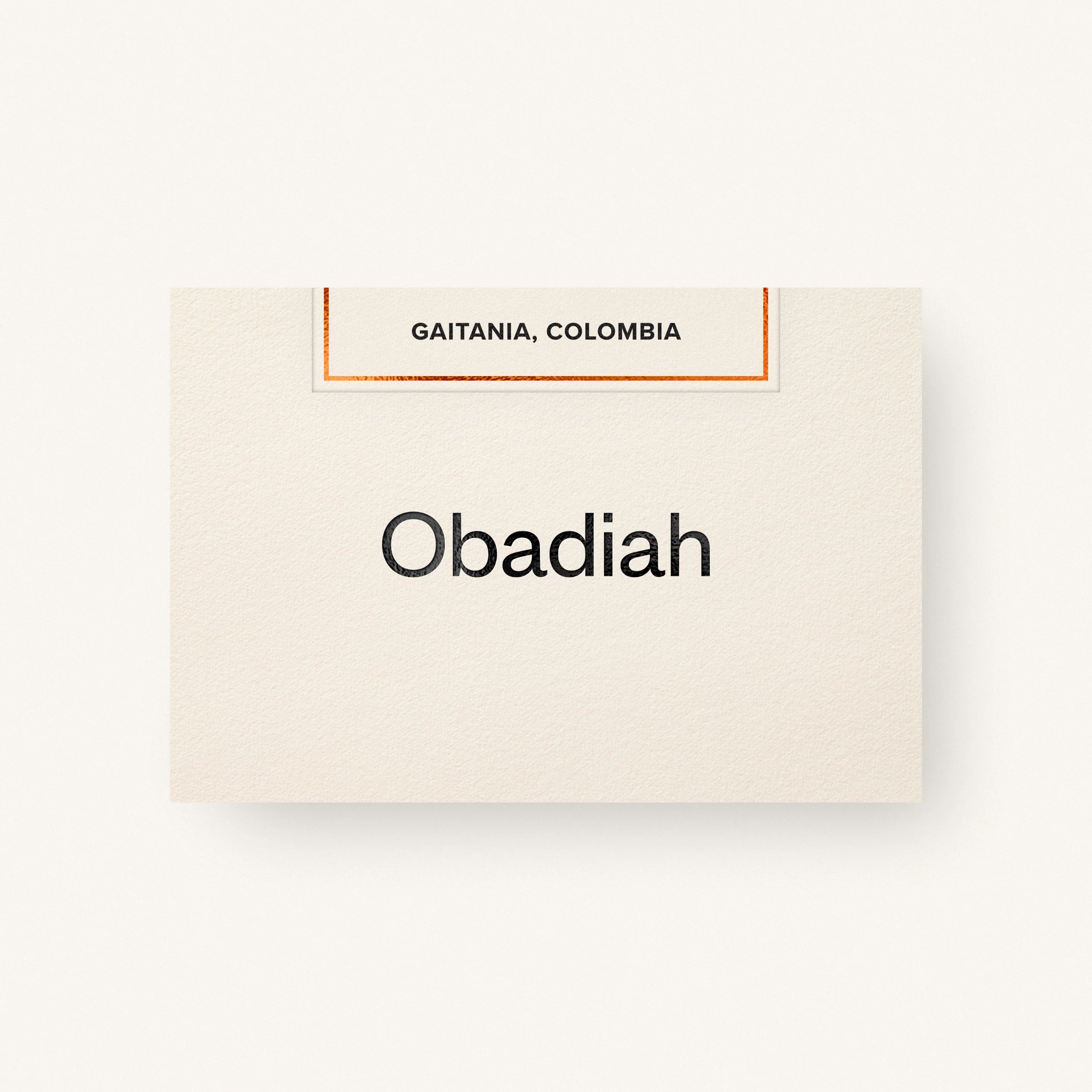 Obadiah Coffee Gaitania