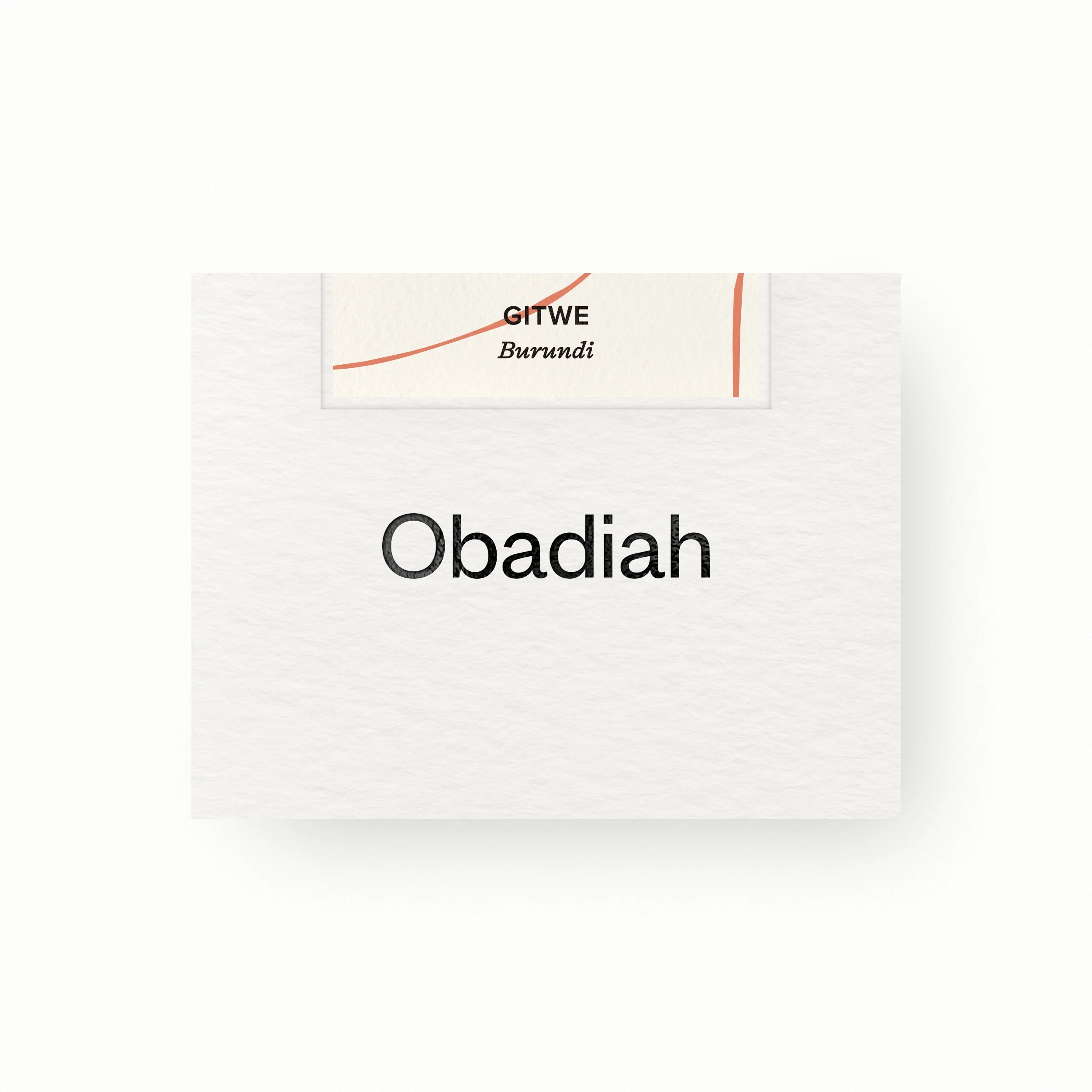 Obadiah Coffee Gitwe