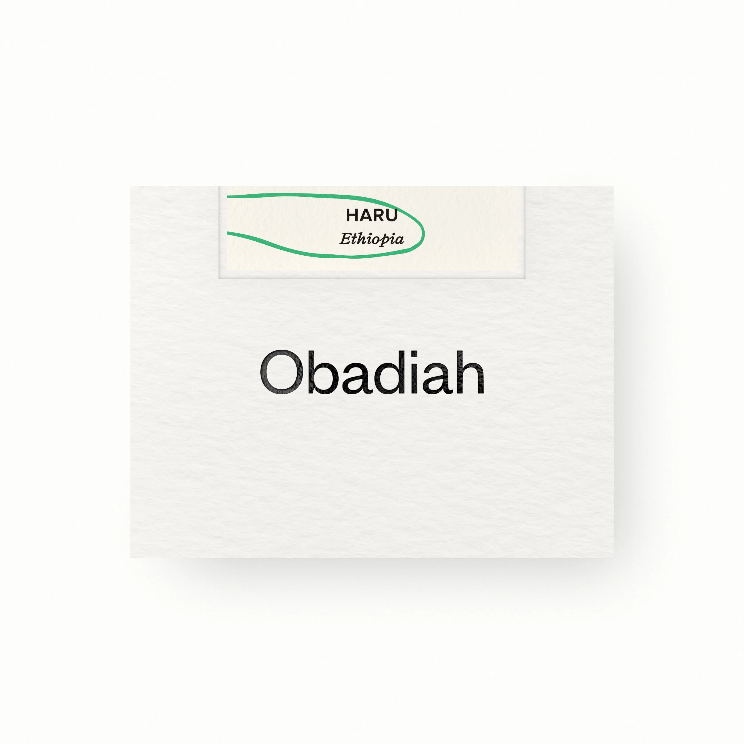 Obadiah Coffee Haru