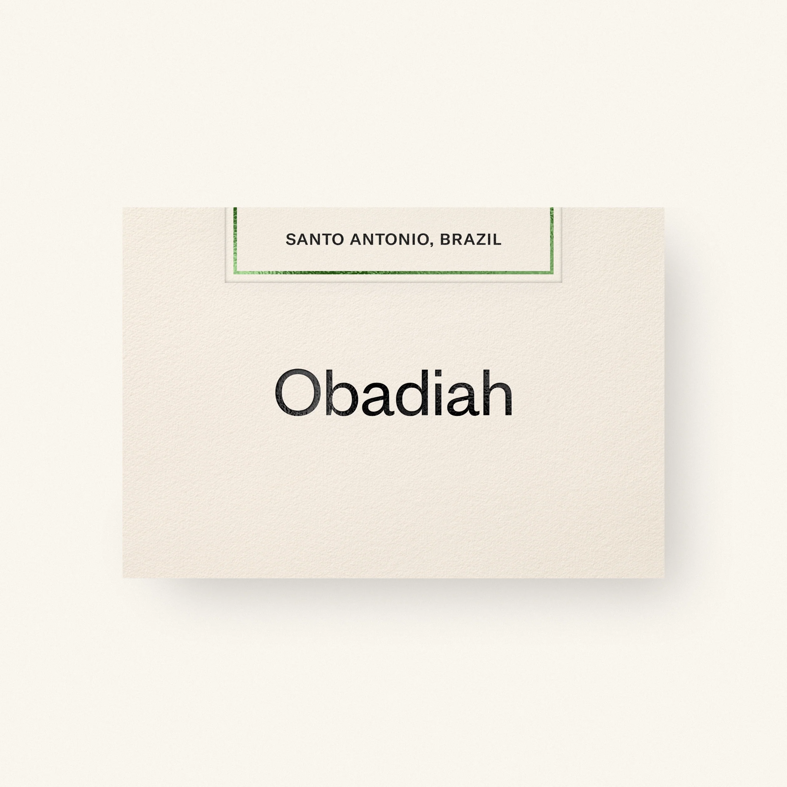 Obadiah Coffee Santo Antonio