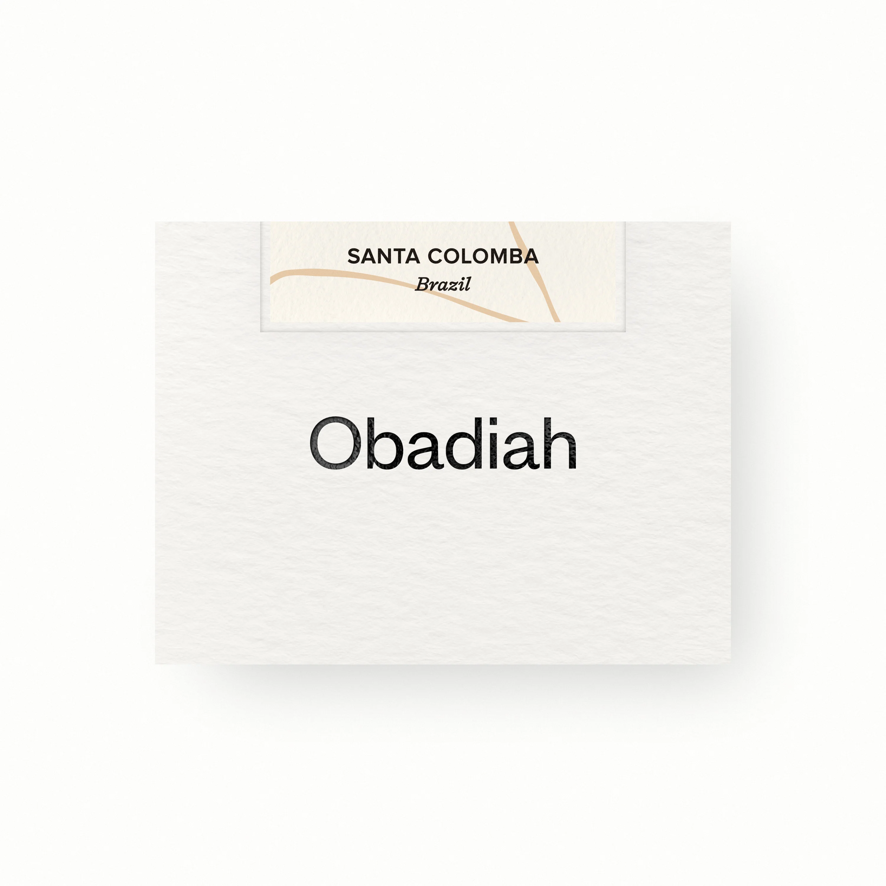 Obadiah Coffee Santa Colomba