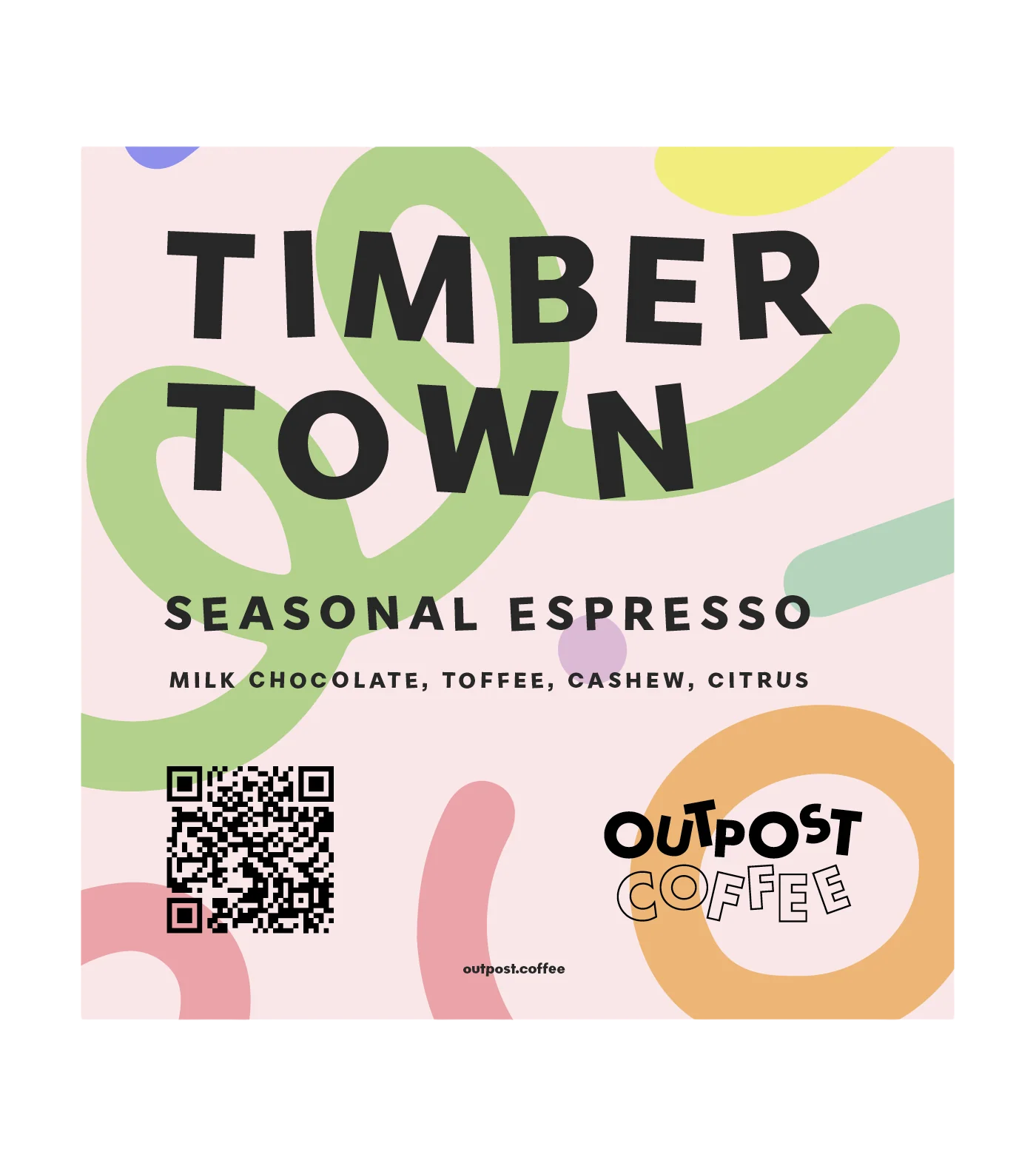 Outpost Coffee Timber Town Espresso Blend