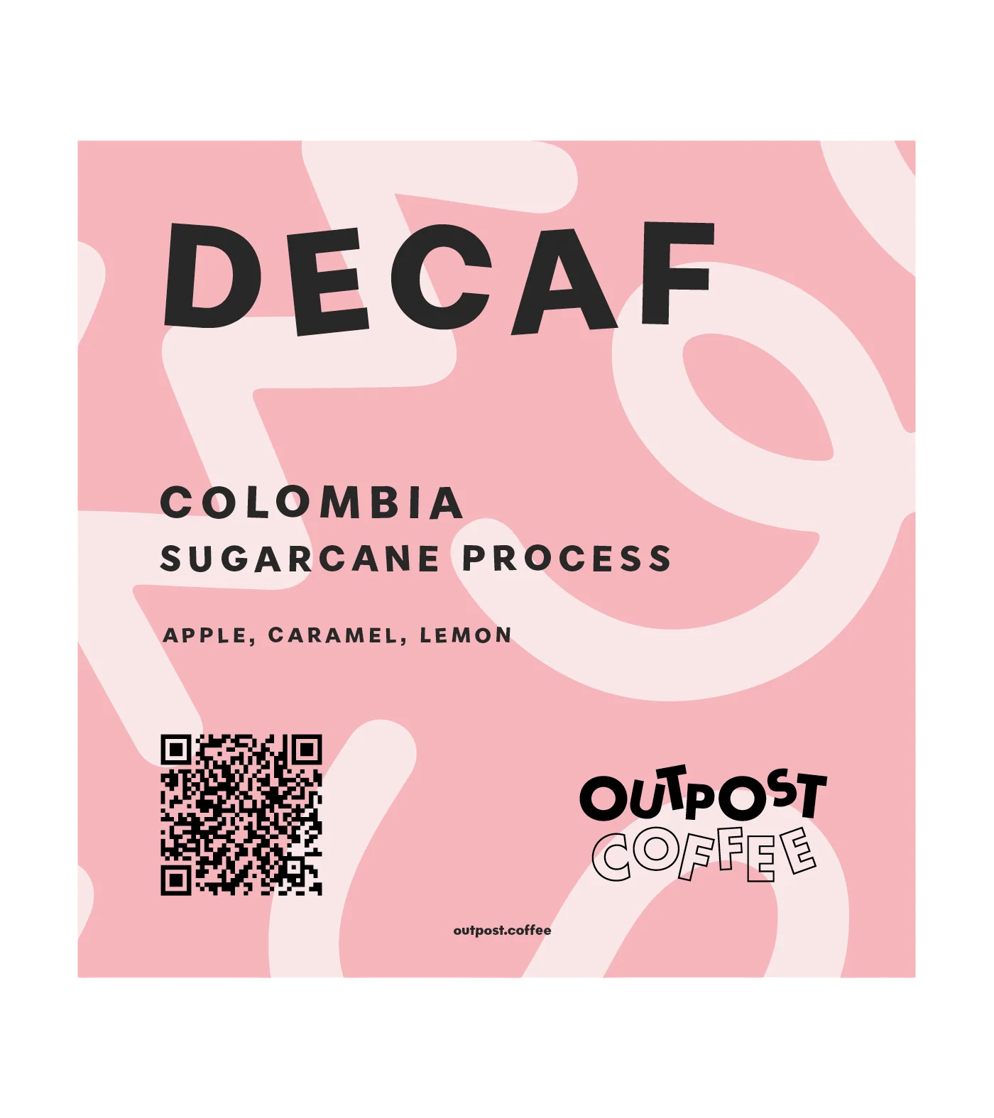 Outpost Coffee Decaf Colombia