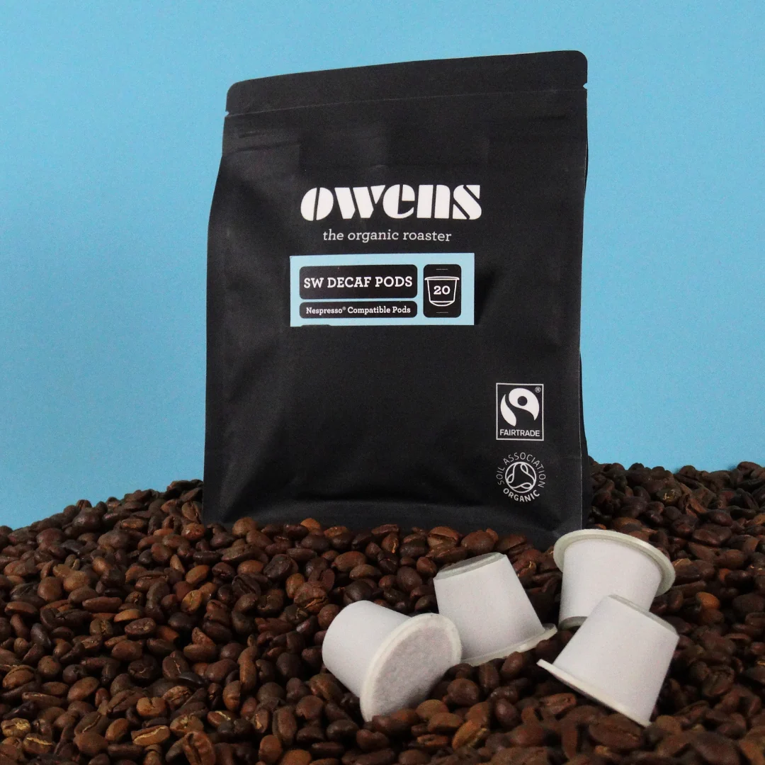 Owens Organic Coffee Roasters Swiss Water Decaf Organic Nespresso® Compatible