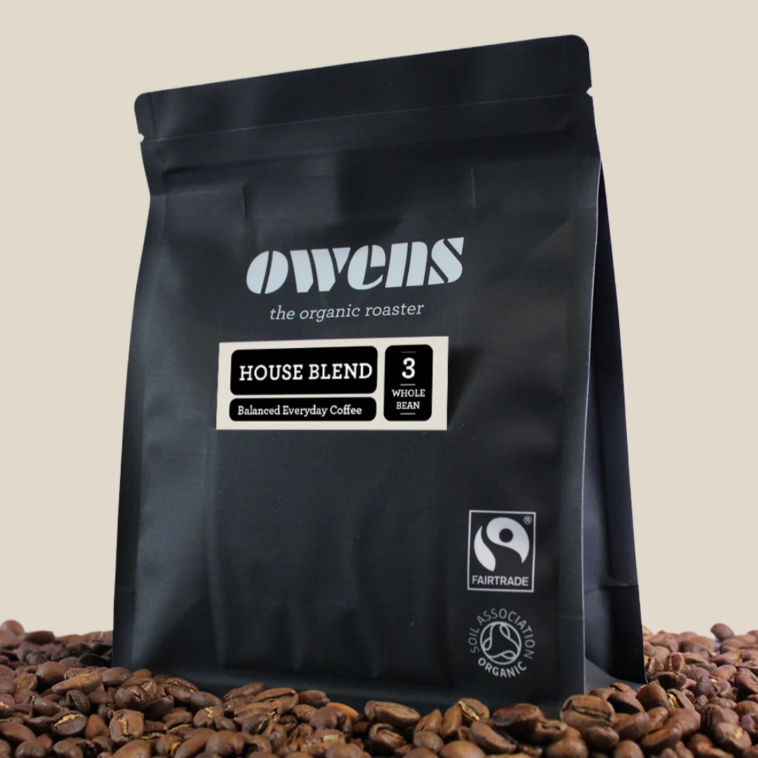 Owens Organic Coffee Roasters House blend