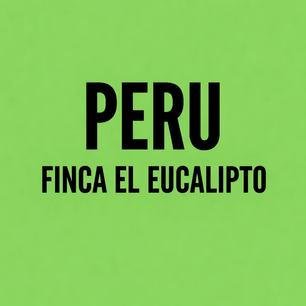 Piccolos.coffee Peru Finca El Eucalipto