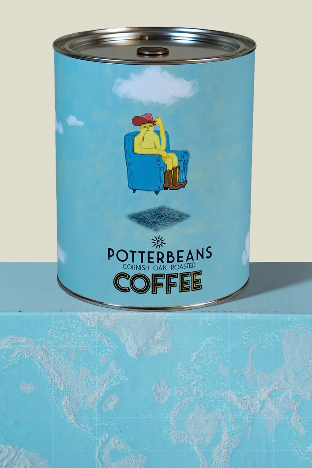 Potterbeans 1.2kg Tin of Colombian Smallholders Organically Grown