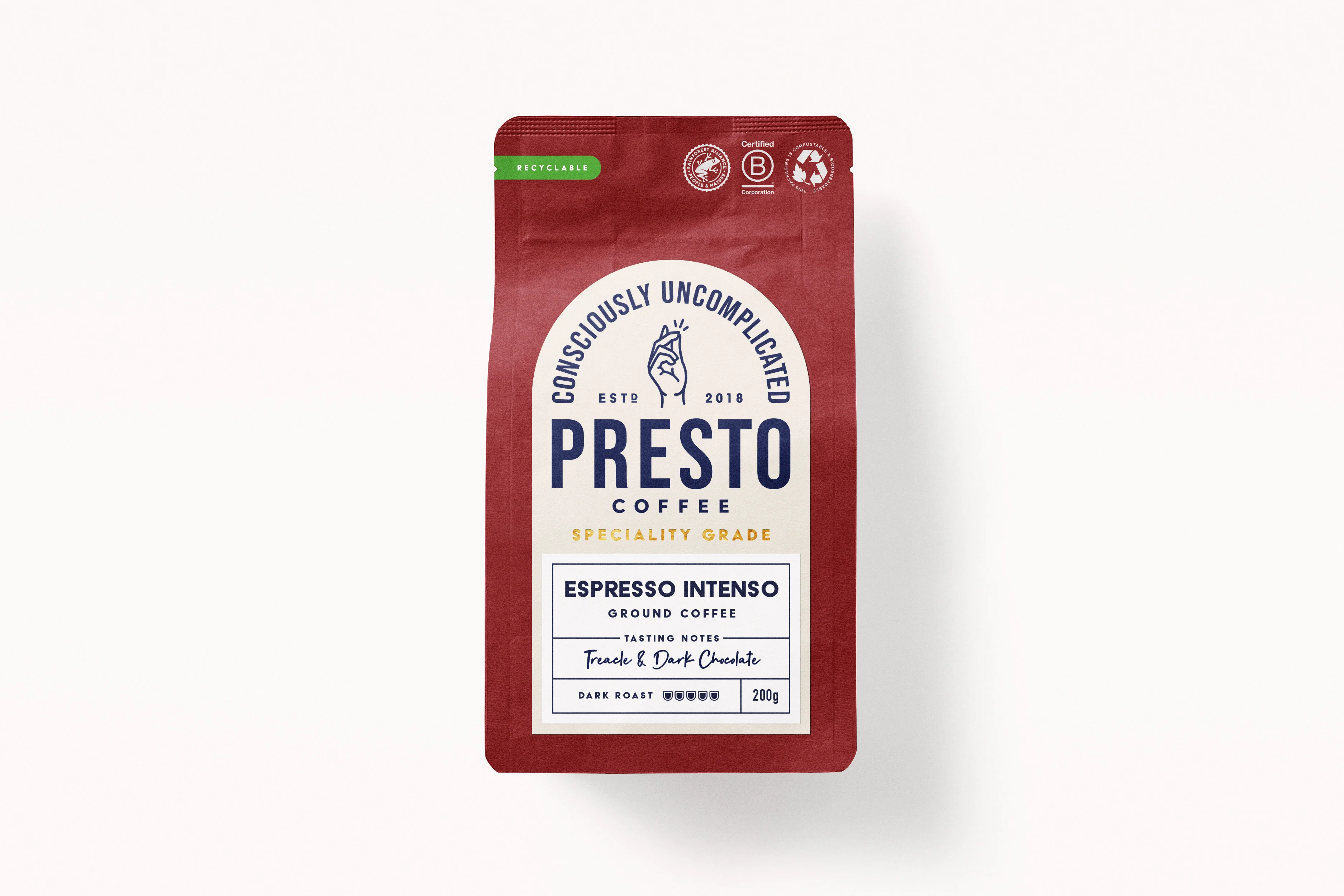 Presto Coffee Roasters Espresso Intenso