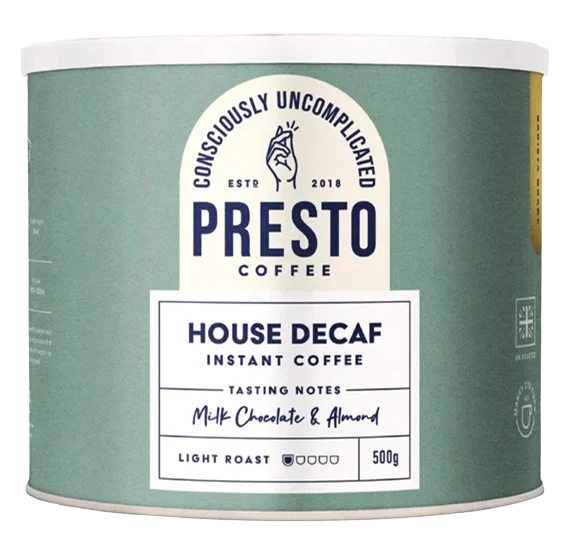 Presto Coffee Roasters House Decaf