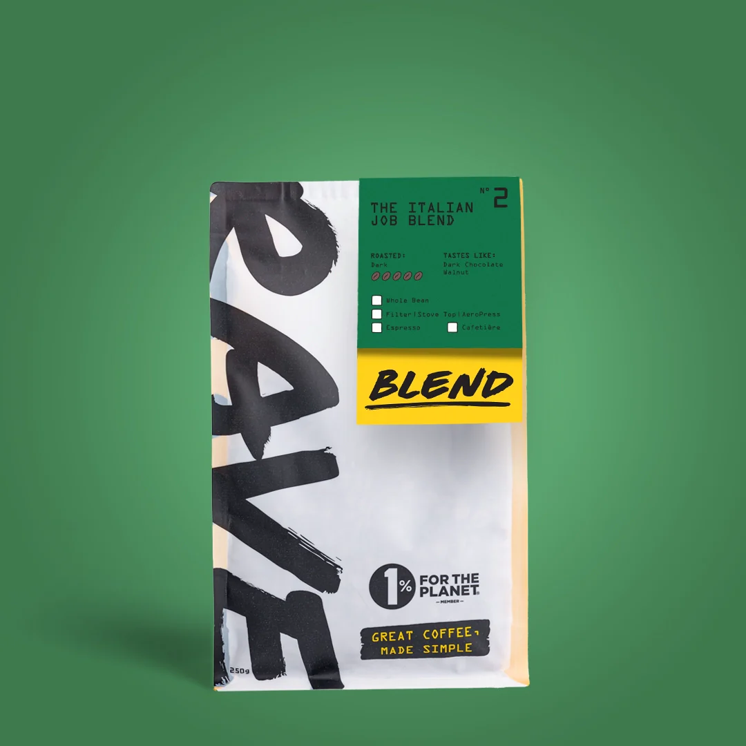 RAVE COFFEE The Italian Job Blend Nº 2