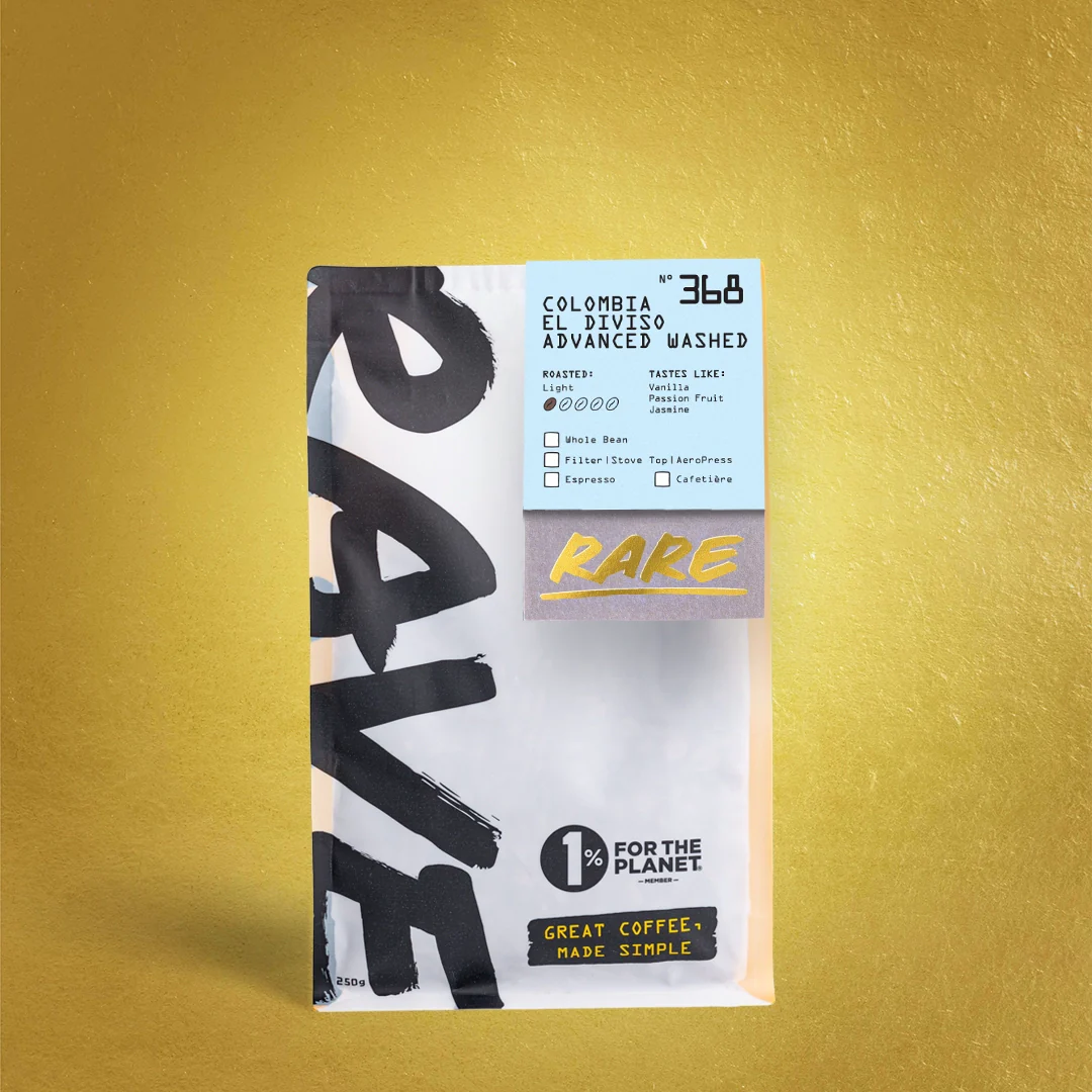 RAVE COFFEE Colombia El Diviso Advanced Washed Nº 368