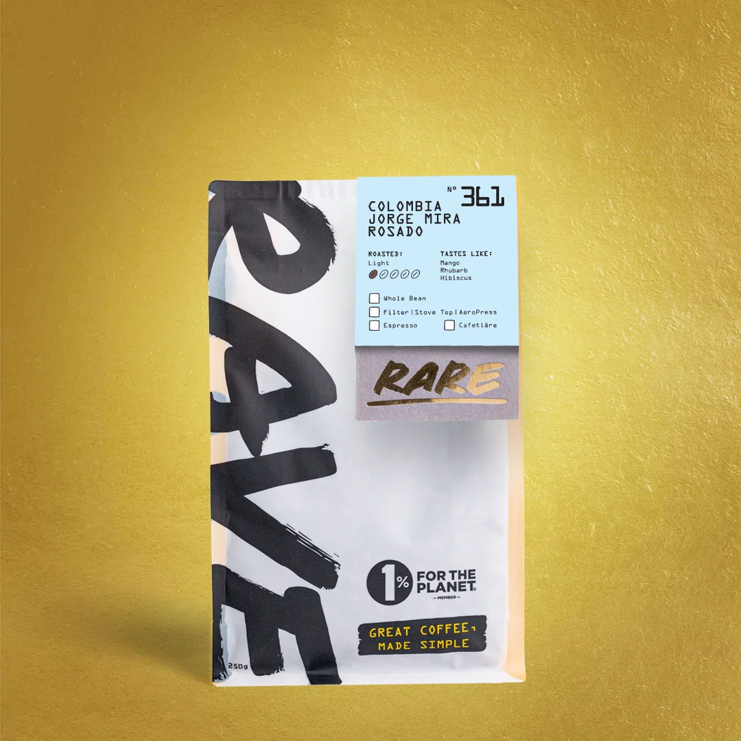 RAVE COFFEE Colombia Jorge Mira Rosado Nº 361