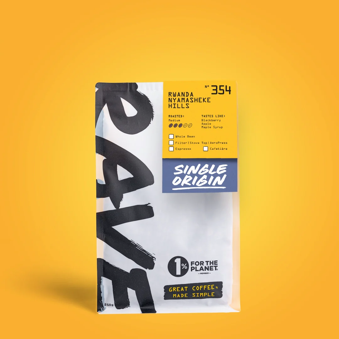 RAVE COFFEE Rwanda Nyamasheke Hills Nº 354