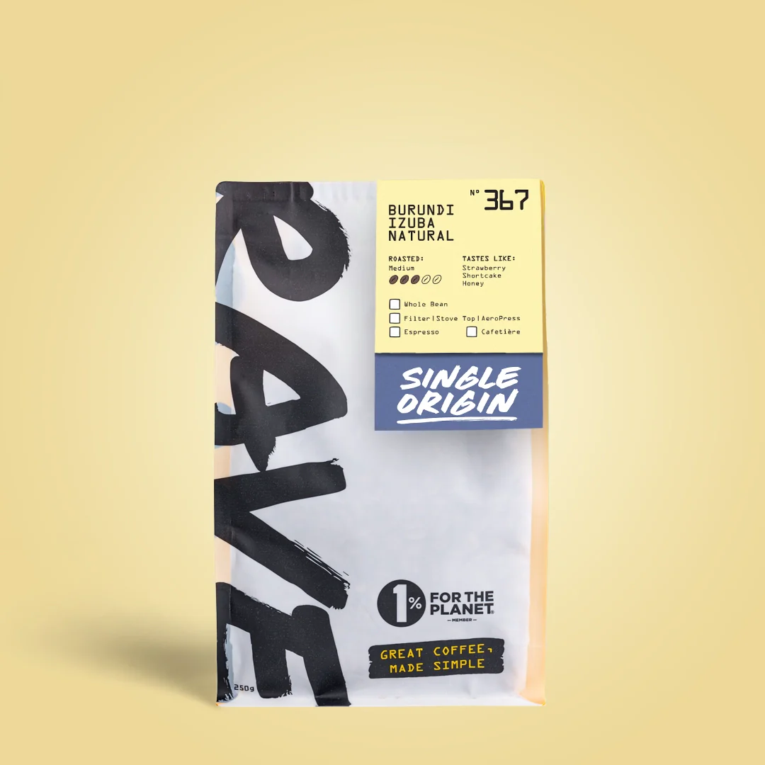 RAVE COFFEE Burundi Izuba Natural Nº 367