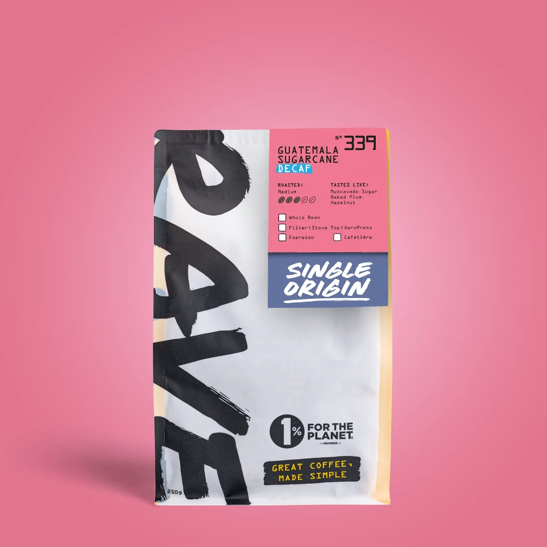 RAVE COFFEE Guatemala Sugarcane Decaf Nº 339