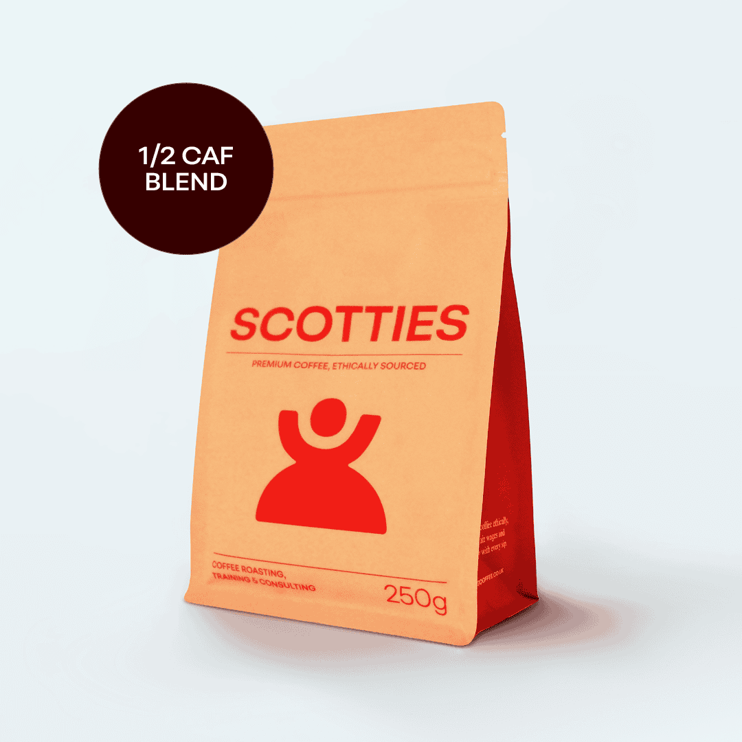 Scotties Coffee 1/2 Caf Blend