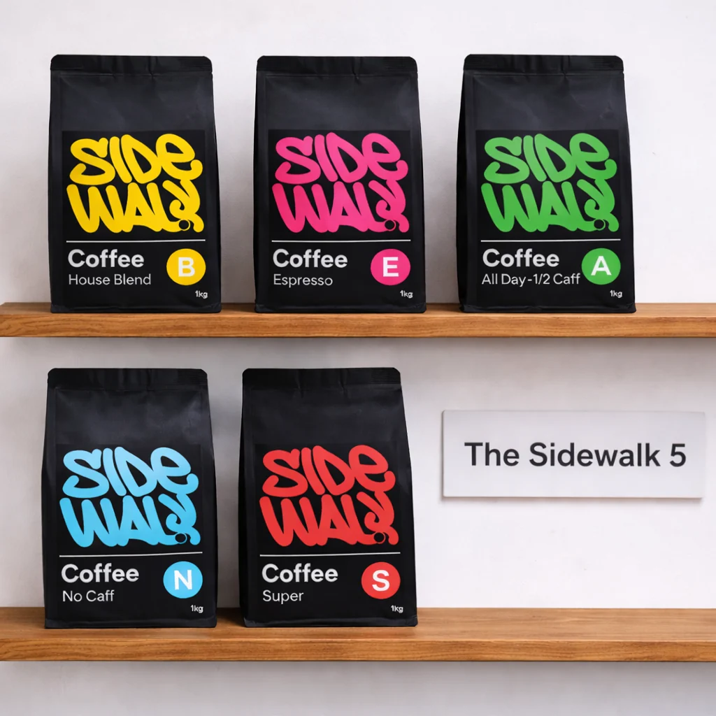 Sidewalk Coffee Company Try All 5 Blends