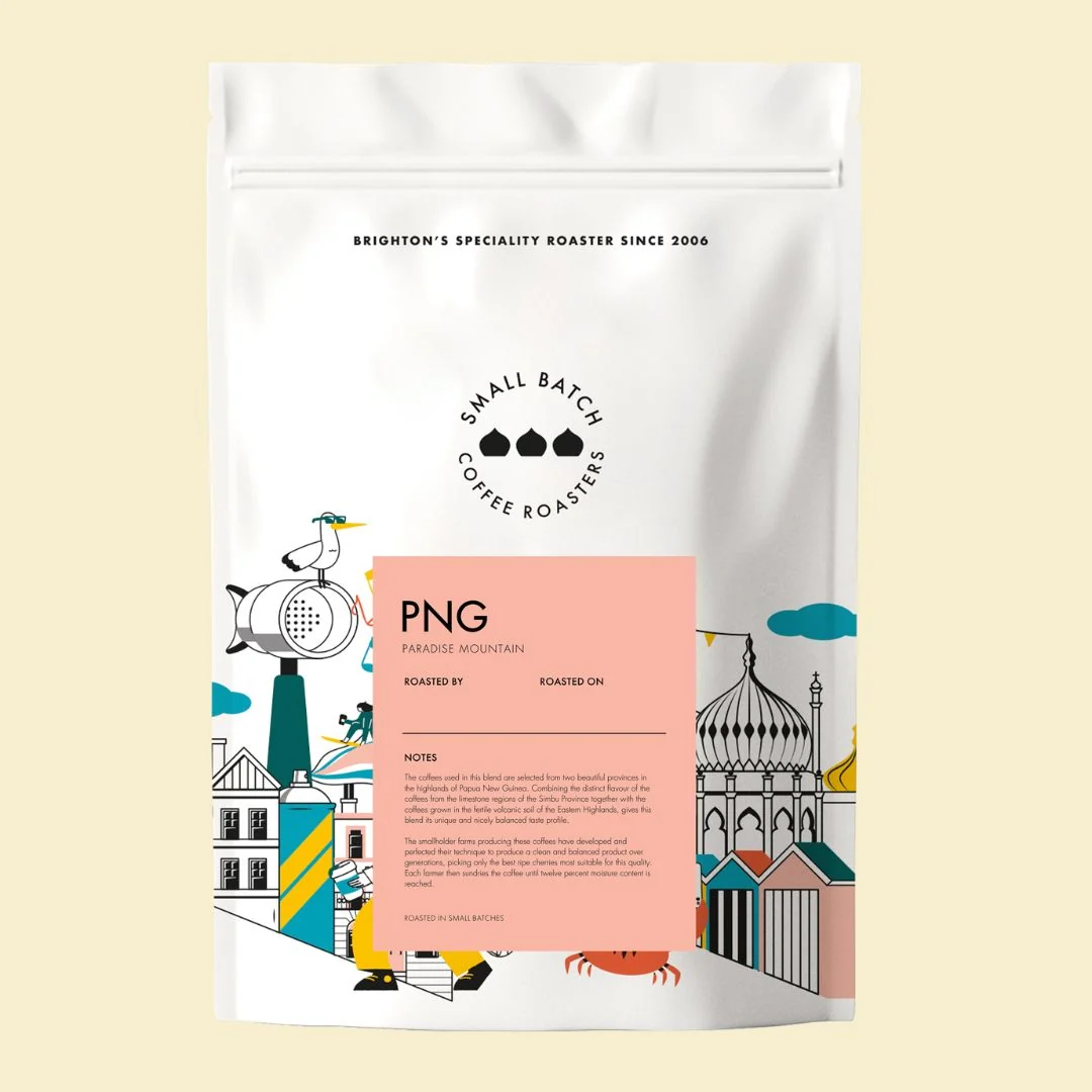 Small Batch Coffee Roasters Papua New Guinea Paradise Mountain