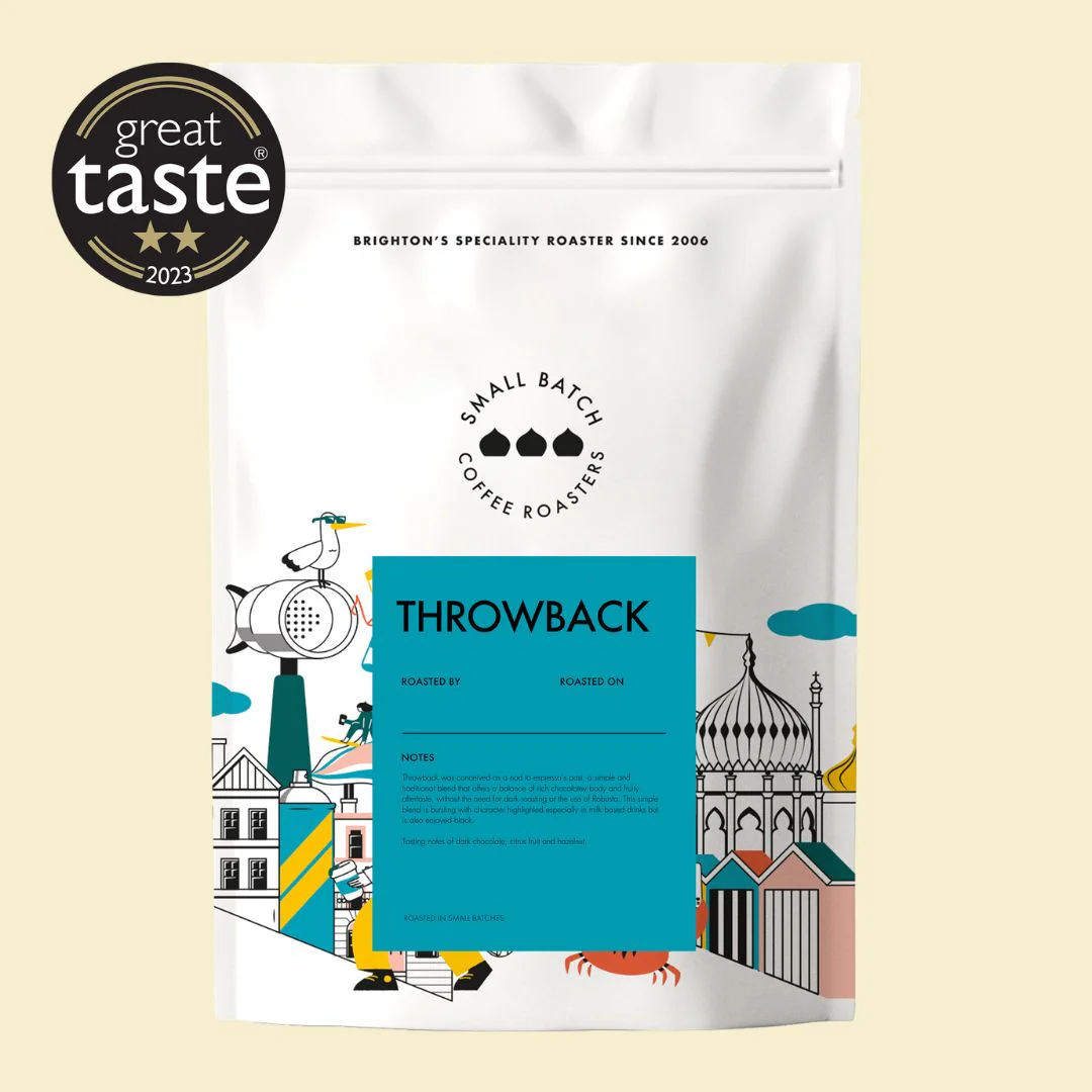 Small Batch Coffee Roasters Throwback