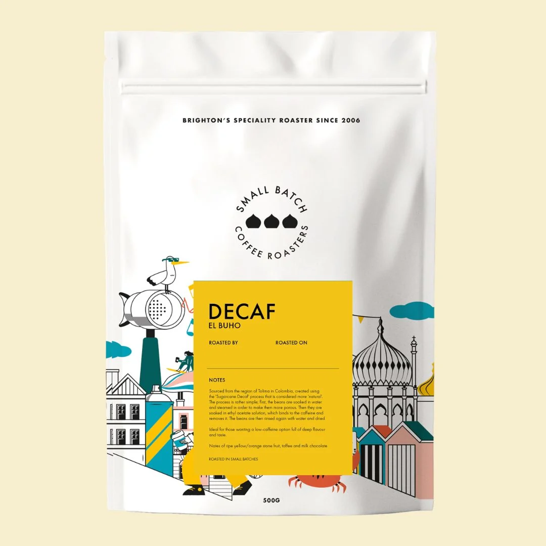 Small Batch Coffee Roasters Decaf El Buho