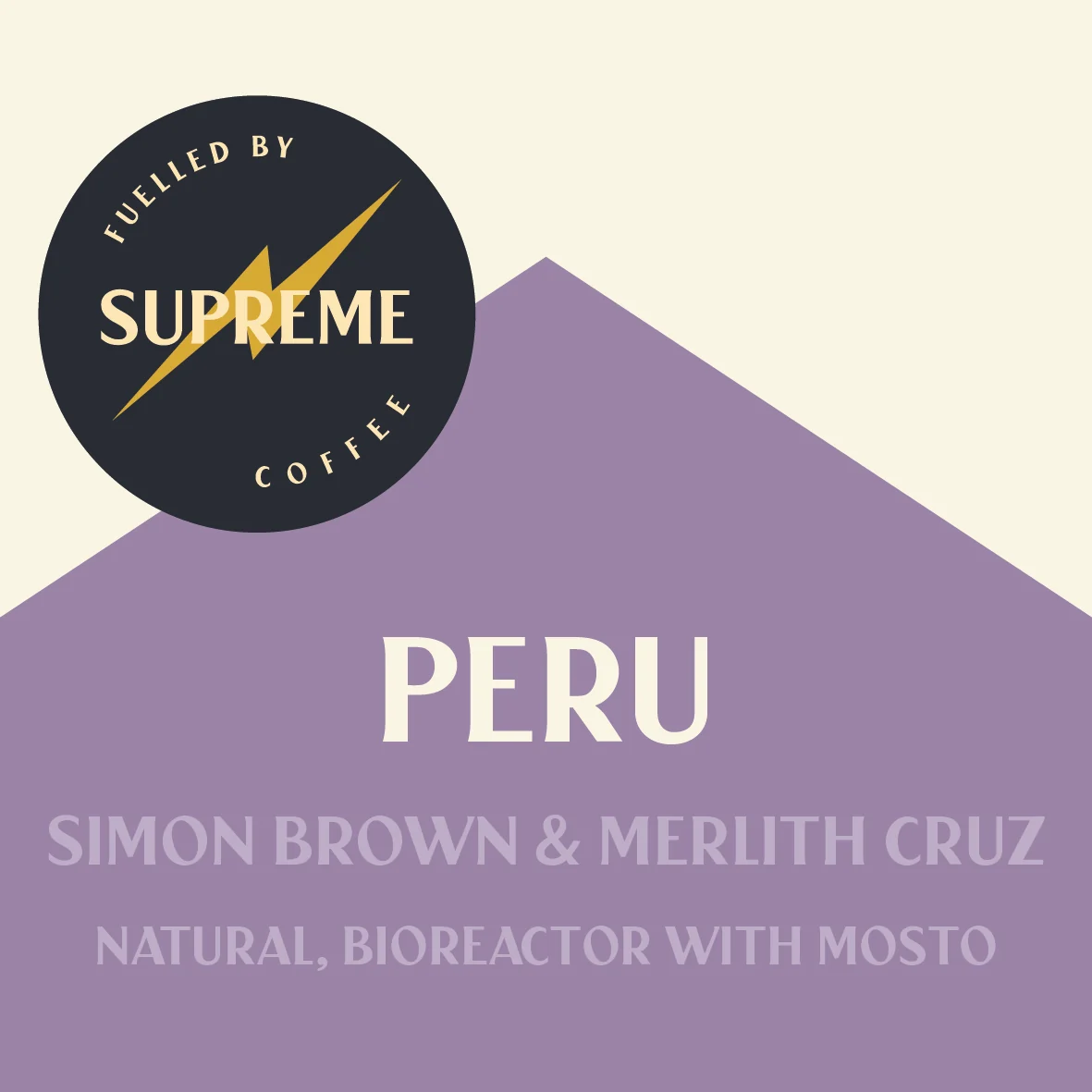 Steampunk Coffee Roasters Peru Simon Brown & Merlith Cruz