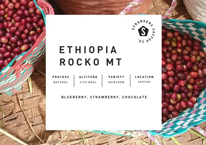 Strangers Coffee Ethiopia Rocko Mountain Natural